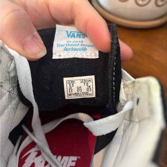 Vans X Bowie sk8 high diamond dogs sneakers - Picture 6 of 6